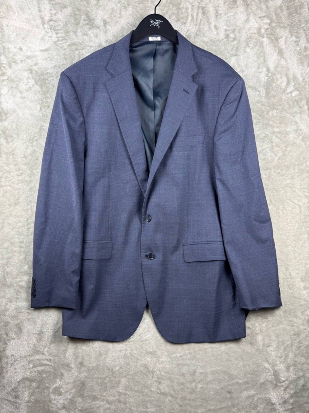 Peter Millar Flynn CT Classic Fit Solid Wool Suit Mens 48 T L‎ Italy Business